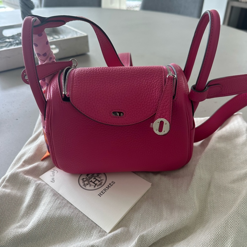 Original Hermes Lindy mini almost new